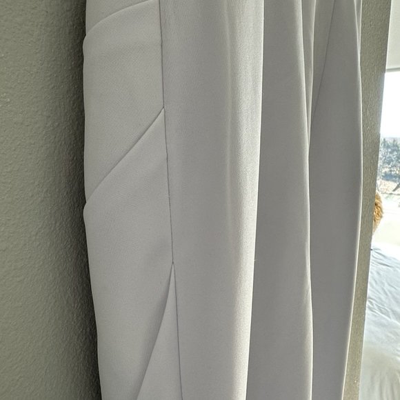 White Bridal Gown Size 0- Timeless and Elegant- Custom Made- Sheath Silhouette - Picture 9 of 9